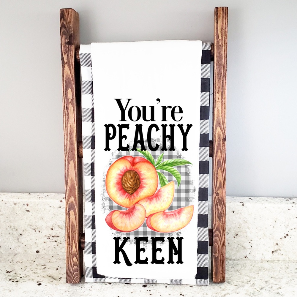 Handcrafted sublimation kitchen towel